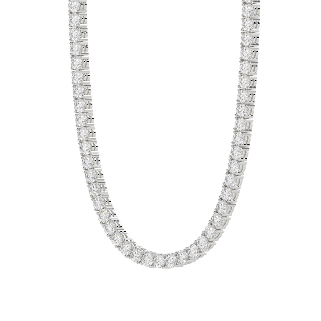 14K WHITE GOLD 10 1/3CT 18