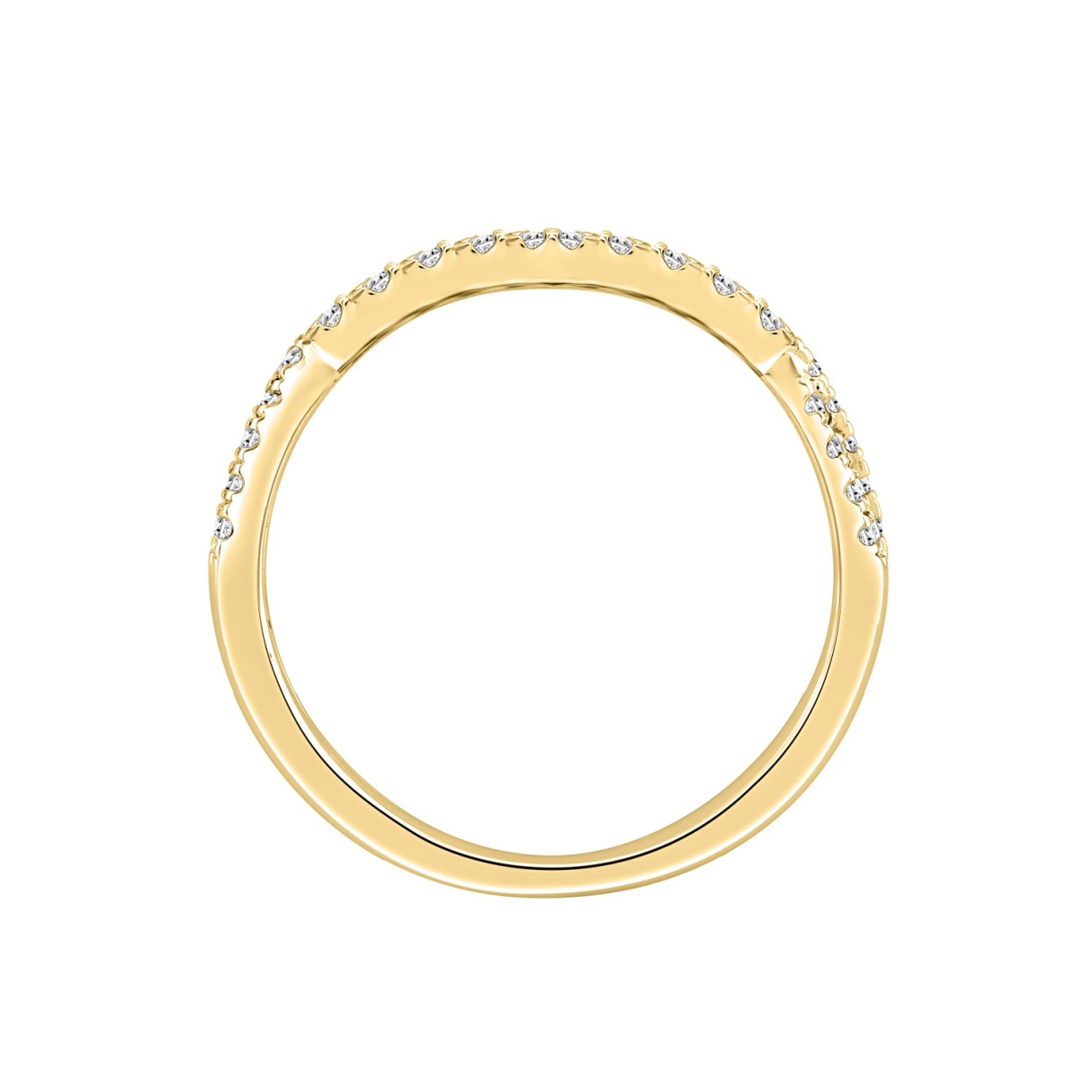 14K YELLOW GOLD 2.00CT ROUND DIAMOND LADIES BRIDAL SET (CENTER STONE ROUND DIAMOND  1 1/2CT)