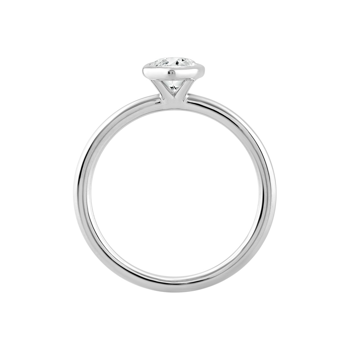 LADIES SOLITAIRE RING 1CT MARQUISE DIAMOND 14K WHITE GOLD (CENTER STONE MARQUISE DIAMOND 1CT )