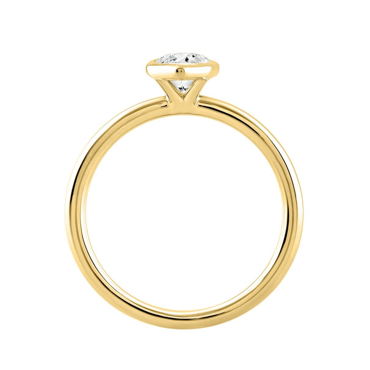 LADIES SOLITAIRE RING 1CT MARQUISE DIAMOND 14K YELLOW GOLD (CENTER STONE MARQUISE DIAMOND 1CT )