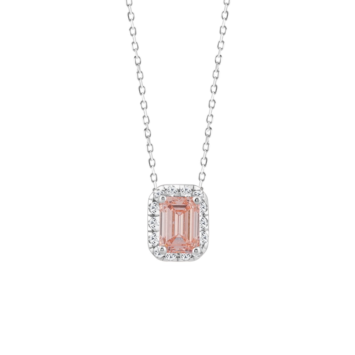 ETERNAL BLUSH COLLECTION LADIES PENDANT 1 1/5CT RO...