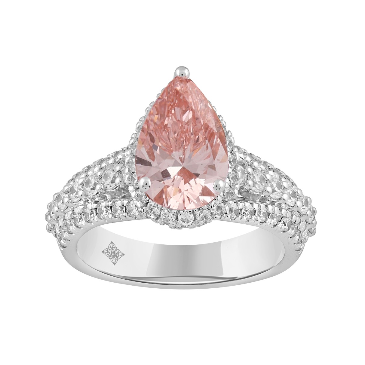 ETERNAL BLUSH COLLECTION LADIES RING 3 1/4CT ROUND...