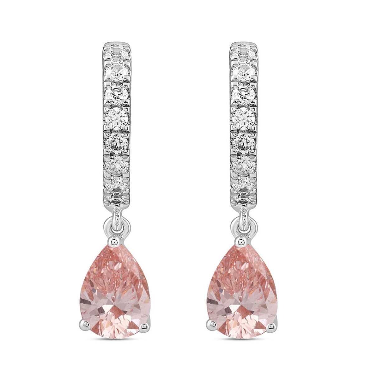 ETERNAL BLUSH COLLECTION 14K WHITE/ROSE GOLD 2.00C...