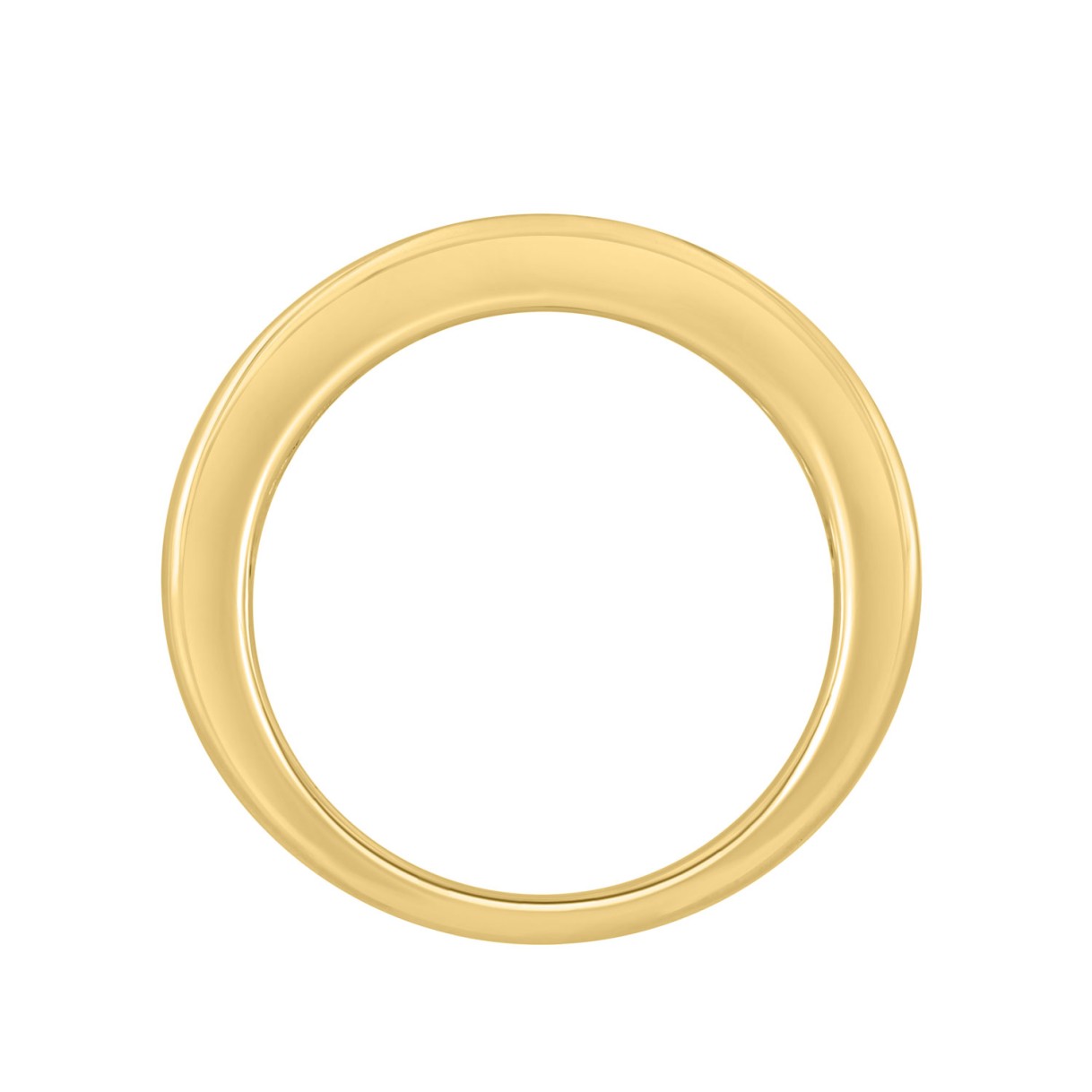 Elegance Ladies Wedding Band 1 1/2CT Princess Diamond 14k Yellow gold (Color F-G -Clarity VS1/VS2)