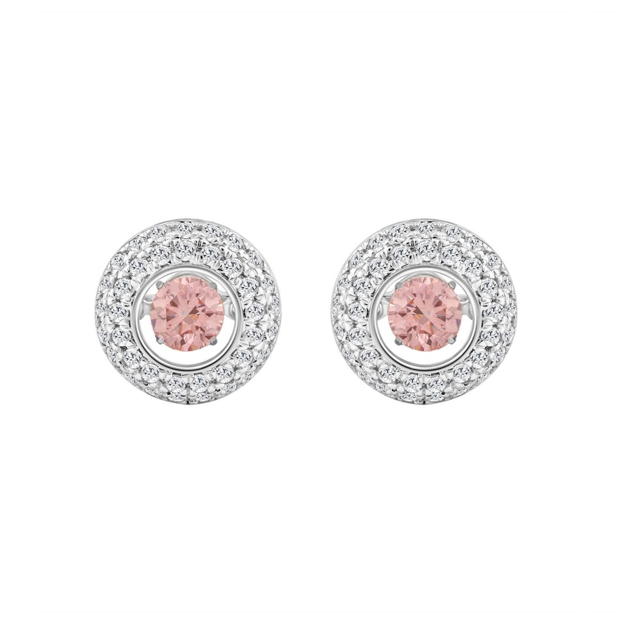 ETERNAL BLUSH COLLECTION 14K WHITE GOLD 1.00CT ROU...