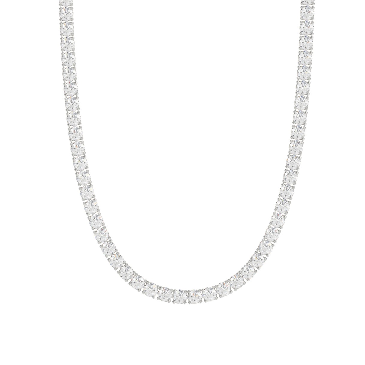 14K WHITE GOLD 4.00CT 16