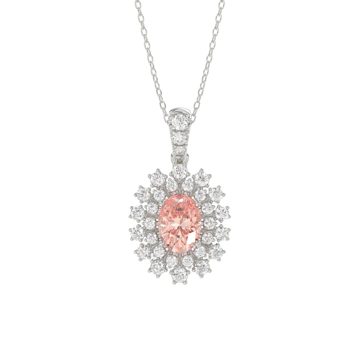 14K WHITE GOLD CRAFTED WITH 18K YELLOW GOLD BACK P...
