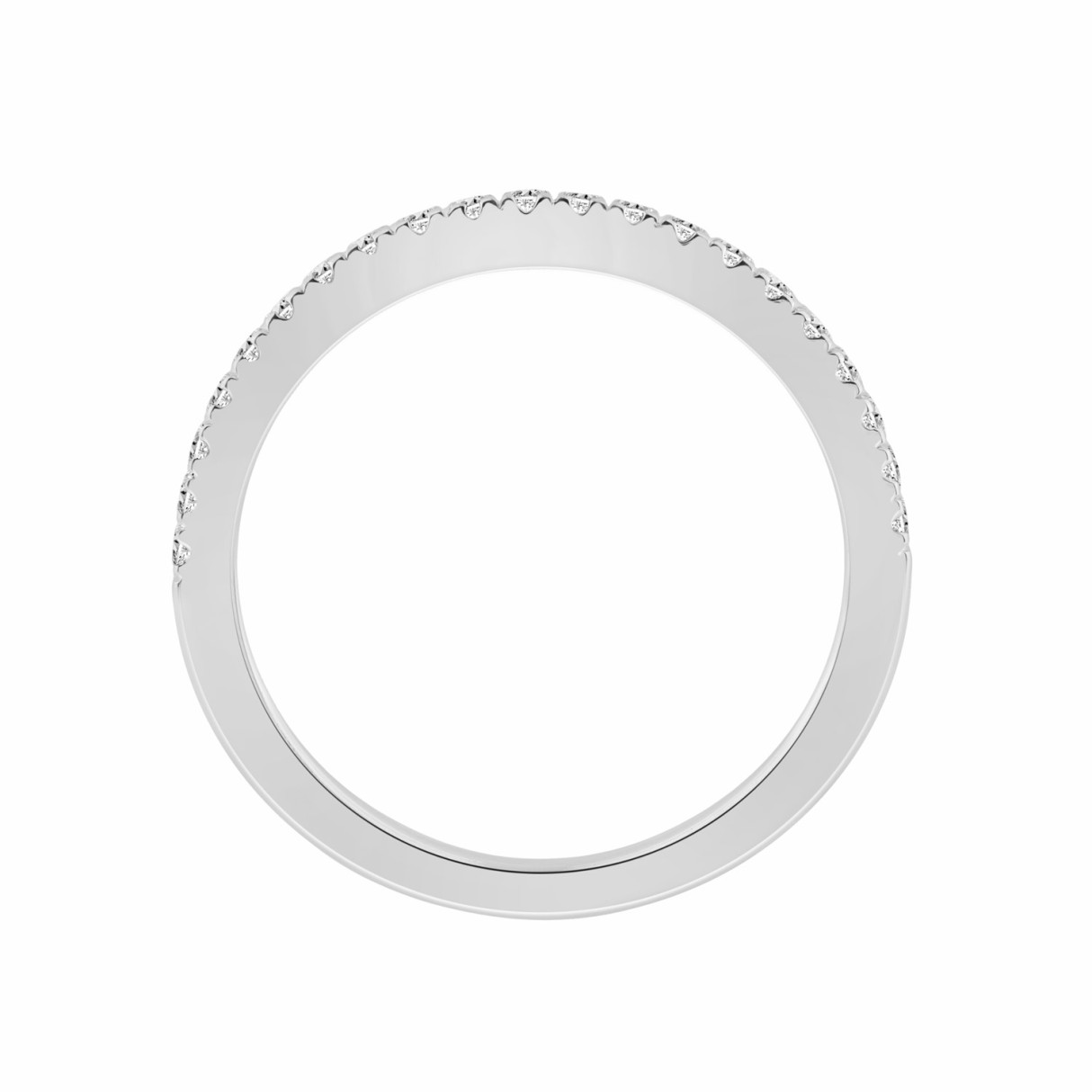 14K WHITE GOLD 3 3/4CT OVAL/ROUND DIAMOND LADIES RING (CENTER STONE YELLOW OVAL DIAMOND 3CT)