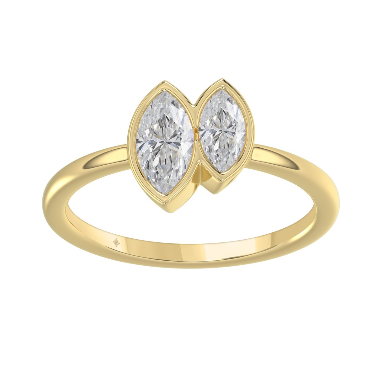 Elegant ColleCTions Linked Hearts Ladies Ring 10K ...