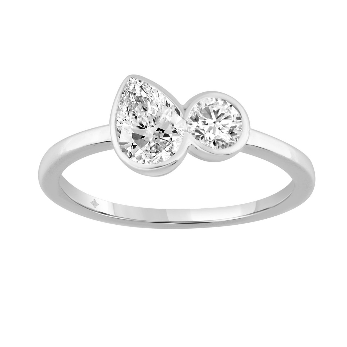 Ladies 3/4 CT Collection Linked Hearts Lab-Grown D...