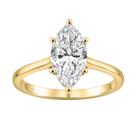 14K YELLOW GOLD 2.00CT MARQUISE DIAMOND LADIES SOLITAIRE RING (CENTER STONE MARQUISE DIAMOND 2.00CT) 14K YELLOW GOLD 2.00CT MARQUISE DIAMOND LADIES SOLITAIRE RING (CENTER STONE MARQUISE DIAMOND 2.00CT)