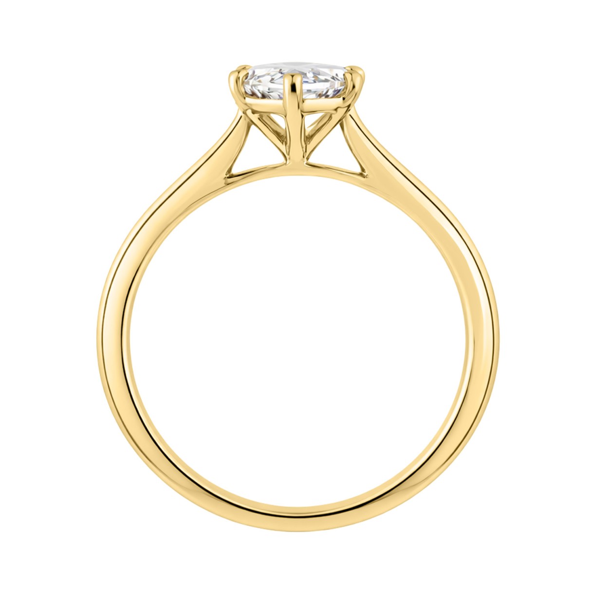 14K YELLOW GOLD 2.00CT MARQUISE DIAMOND LADIES SOLITAIRE RING (CENTER STONE MARQUISE DIAMOND 2.00CT)
