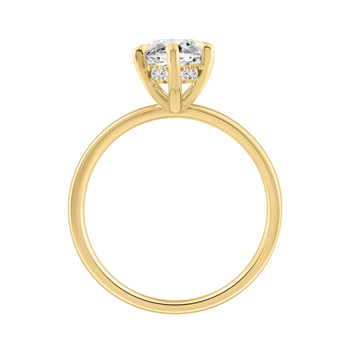 14K YELLOW GOLD 3 1/6CT MARQUISE DIAMOND LADIES RING (CENTER STONE MARQUISE DIAMOND 3.00CT)