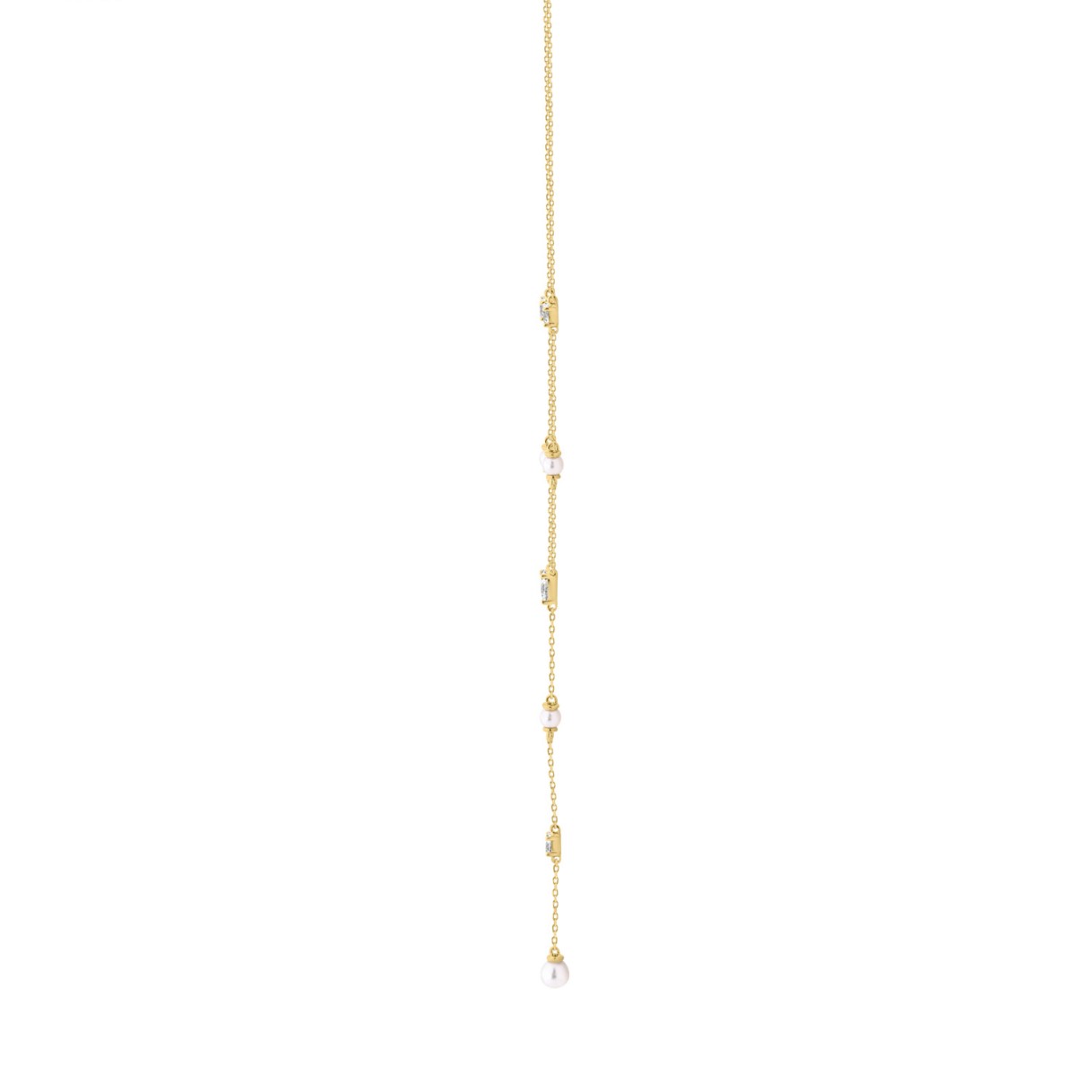 10K Yellow Gold Lab Brown Diamond Necklace 1/2Ct Round Pear Oval Cut Drop Necklace For Ladies, Elegant Modern Jewelry (Color F-G -Clarity Vs1/Vs2)