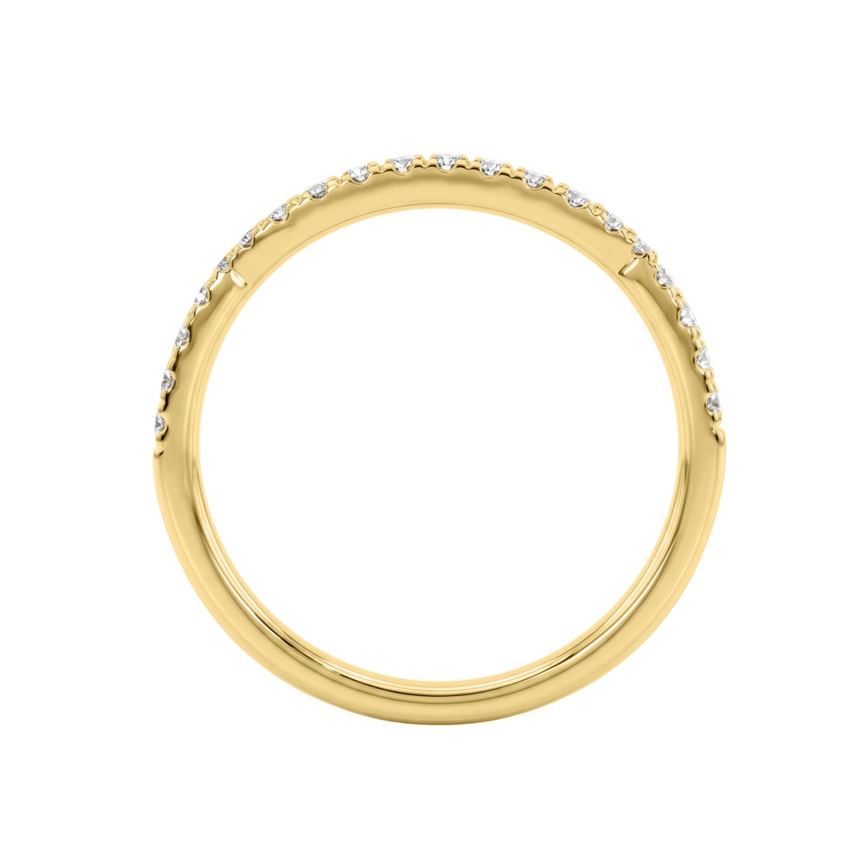 14K Yellow Gold Pear Shaped Diamond Bridal Set 2.00 Ct 1 1/2Ct Center Pear Engagement Ring With Round Diamond Wedding Band (Color F-G -Clarity Vs1/Vs2)