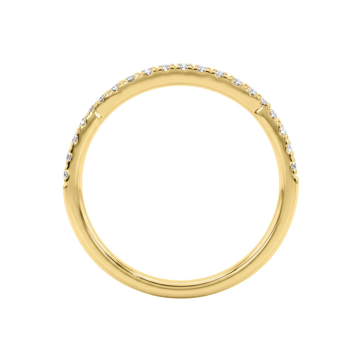 14K Yellow Gold Pear Shaped Diamond Bridal Set 2.00 Ct 1 1/2Ct Center Pear Engagement Ring With Round Diamond Wedding Band (Color F-G -Clarity Vs1/Vs2)