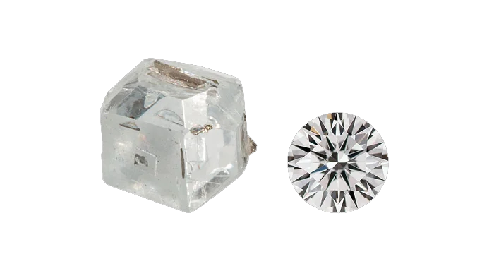 Lab-created diamond icons